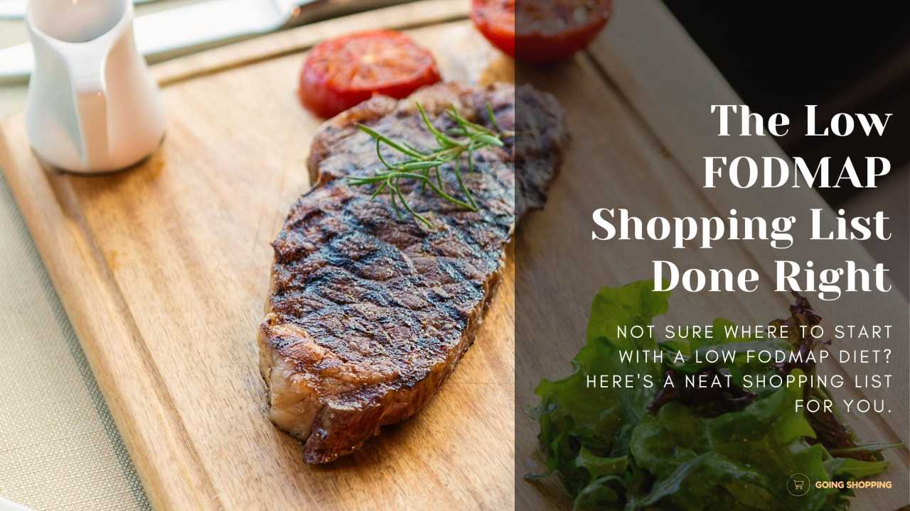 The Low FODMAP Shopping List Done Right